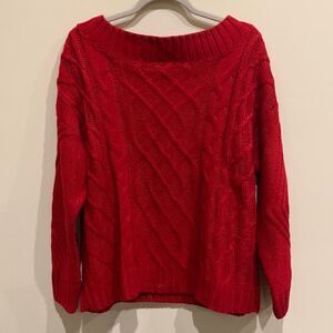 Festive Red Sweater